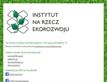Tablet Screenshot of obszary.natura2000.org.pl