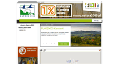 Desktop Screenshot of obszary.natura2000.pl