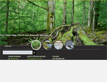 Tablet Screenshot of natura2000.ro